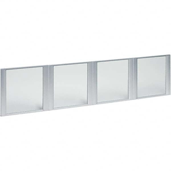 ALERA - File Cabinets & Accessories Type: Glass Door Set Number of Drawers: 0 - Exact Industrial Supply
