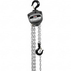 Jet - 4,000 Lb Capacity, 40' Lift Height, Manual Chain Hoist - Exact Industrial Supply