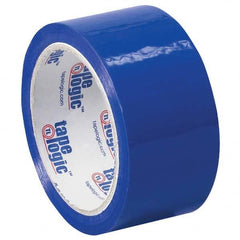 Tape Logic - Pack of (18) 55 Yd Rolls 2" Blue Box Sealing & Label Protection Tape - Exact Industrial Supply