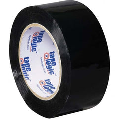 Tape Logic - Pack of (6) 110 Yd Rolls 2" Black Box Sealing & Label Protection Tape - Exact Industrial Supply