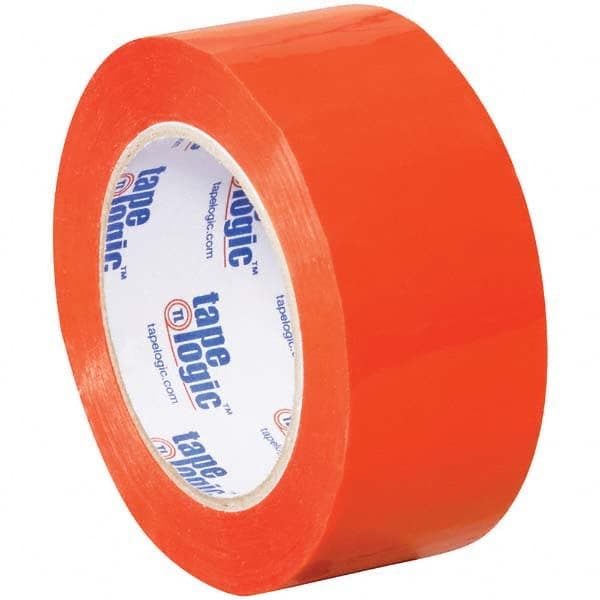 Tape Logic - Pack of (6) 110 Yd Rolls 2" Orange Box Sealing & Label Protection Tape - Exact Industrial Supply