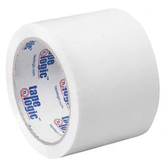 Tape Logic - Pack of (6) 55 Yd Rolls 3" White Box Sealing & Label Protection Tape - Exact Industrial Supply