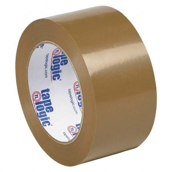 Tape Logic - Pack of (6) 110 Yd Rolls 2" Tan Box Sealing & Label Protection Tape - Exact Industrial Supply