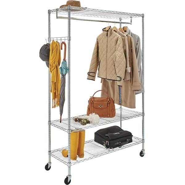 ALERA - 500 Lb Capacity 3 Shelf Wire Shelving - Starter Unit - Exact Industrial Supply