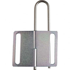 Brady - Lockout Hasps Hasp Type: Hinged Jaw Type: Single Jaw - Exact Industrial Supply