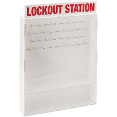 Brady - Empty Polystyrene Lockout Device Station - Exact Industrial Supply