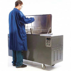 Shiraclean - 45 Gal Free Standing Water-Based Ultrasonic Cleaner - Exact Industrial Supply