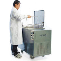 Shiraclean - 25 Gal Free Standing Water-Based Ultrasonic Cleaner - Exact Industrial Supply