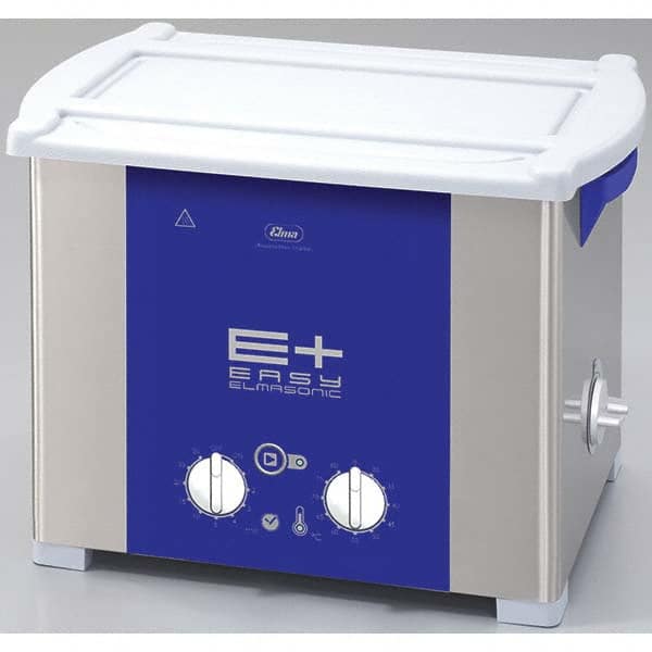 Elma - 2.5 Gal Bench Top Water-Based Ultrasonic Cleaner - Exact Industrial Supply
