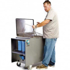 Shiraclean - 33 Gal Free Standing Water-Based Ultrasonic Cleaner - Exact Industrial Supply