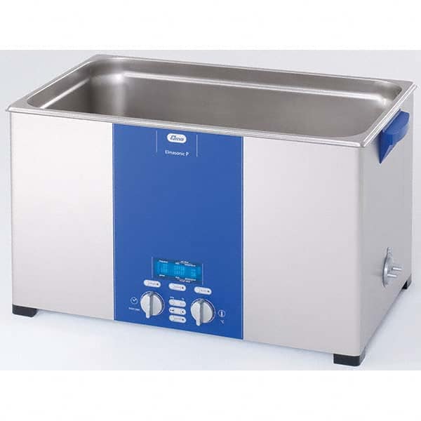 Elma - 7.5 Gal Bench Top Water-Based Ultrasonic Cleaner - Exact Industrial Supply