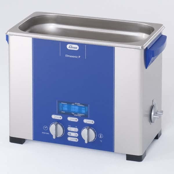 Elma - 1.5 Gal Bench Top Water-Based Ultrasonic Cleaner - Exact Industrial Supply