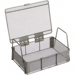 Marlin Steel Wire Products - Baskets Shape: Rectangular Material Family: Metal - Exact Industrial Supply