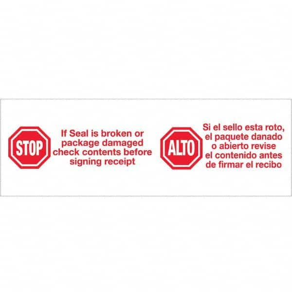 Tape Logic - Shipping & DOT Labels Message Type: Shipping Label Legend: Stop/Alto - Exact Industrial Supply