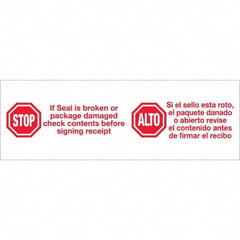 Tape Logic - Shipping & DOT Labels Message Type: Shipping Label Legend: Stop/Alto - Exact Industrial Supply