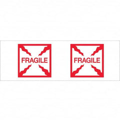 Tape Logic - Shipping & DOT Labels Message Type: Shipping Label Legend: Fragile (Box) - Exact Industrial Supply