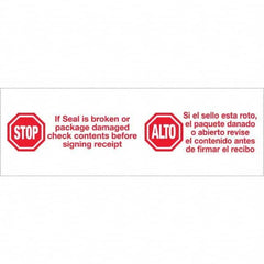 Tape Logic - Shipping & DOT Labels Message Type: Shipping Label Legend: Stop/Alto - Exact Industrial Supply