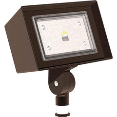 Hubbell Lighting - Floodlight Fixtures Mounting Type: Knuckle Mount Housing Color: Bronze - Exact Industrial Supply