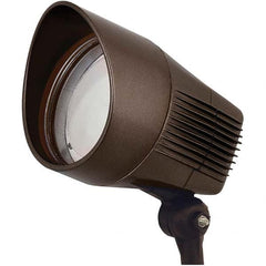 Hubbell Lighting - Floodlight Fixtures Mounting Type: Knuckle Mount Housing Color: Bronze - Exact Industrial Supply