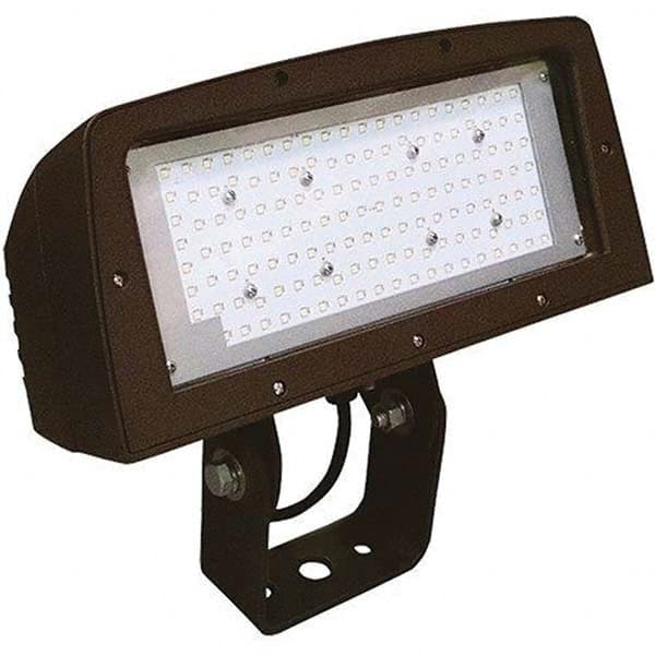 Hubbell Lighting - Floodlight Fixtures Mounting Type: Yoke Mount Housing Color: Bronze - Exact Industrial Supply