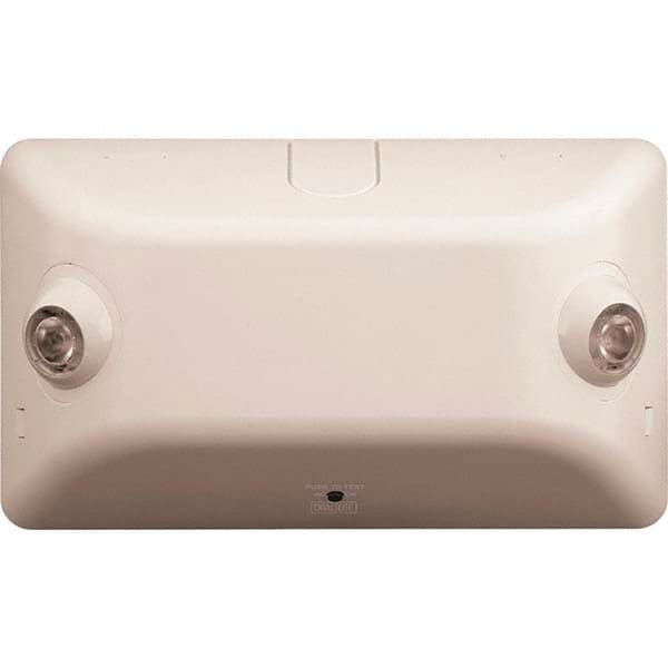 Hubbell Lighting - Emergency Lights Emergency Light Type: Emergency Lighting Unit Number of Heads: 2 - Exact Industrial Supply