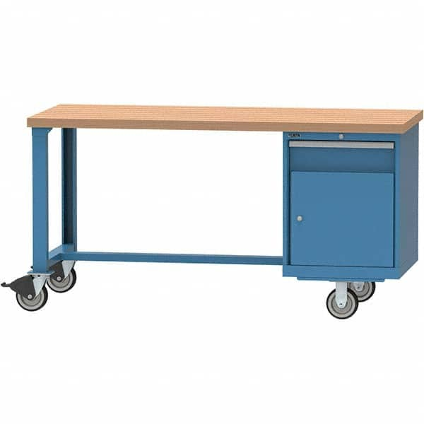 LISTA - Mobile Work Centers Type: Work Bench Top Load Capacity (Lb.): 1,000 - Exact Industrial Supply