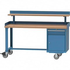 LISTA - Mobile Work Centers Type: Work Bench Top Load Capacity (Lb.): 1,000 - Exact Industrial Supply