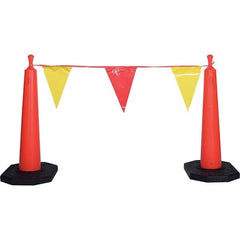 VizCon - Pennants Color: Multicolored Overall Length (Feet): 105.00 - Exact Industrial Supply