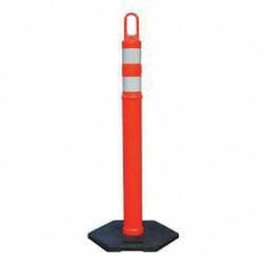 VizCon - Traffic Barrels, Delineators & Posts Type: Delineator Post Material: Plastic - Exact Industrial Supply