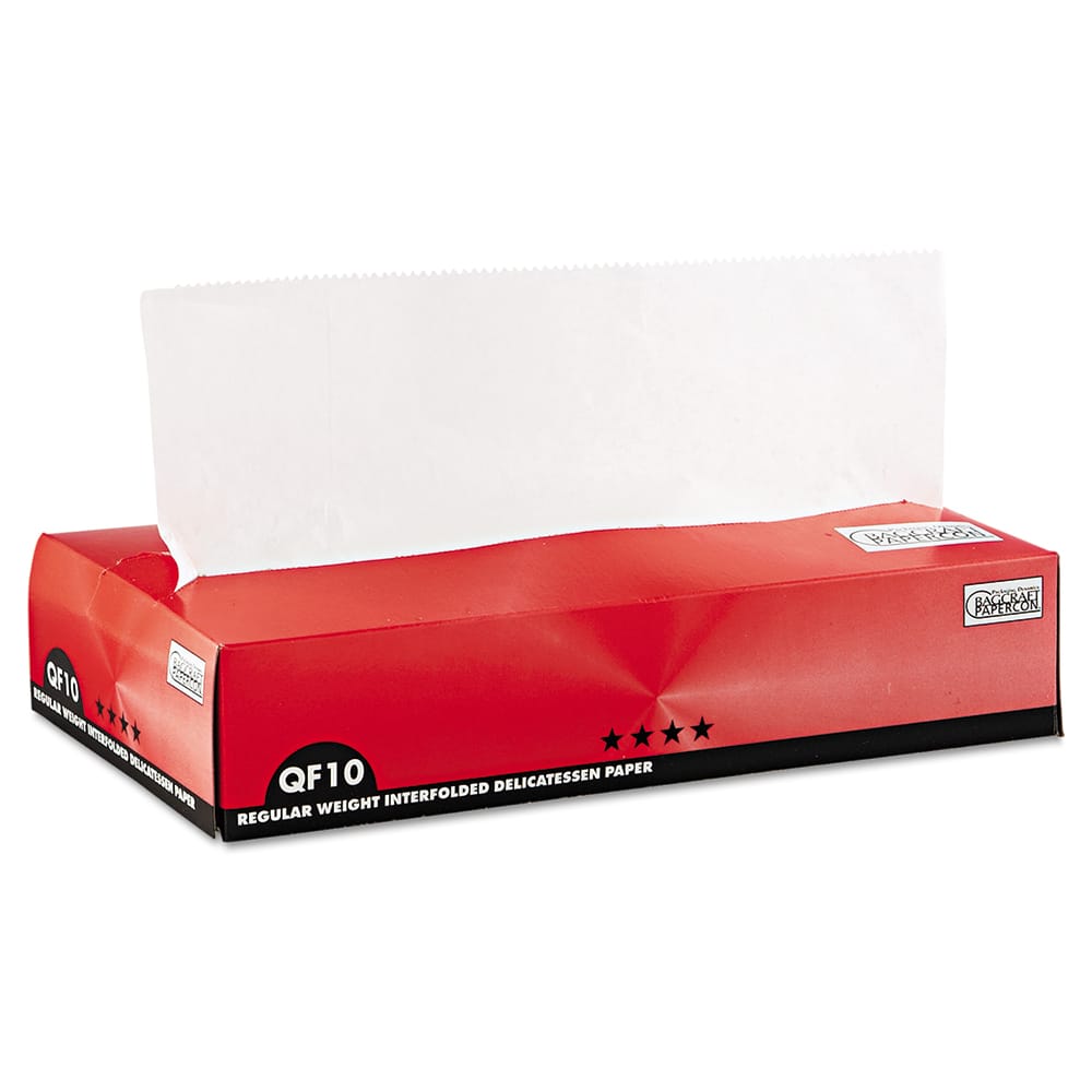 Bagcraft Papercon - Foil & Plastic Wrap; Breakroom Accessory Type: Wax Paper ; For Use With: Food Protection ; Breakroom Accessory Description: Food Wrap-Wax Paper - Exact Industrial Supply