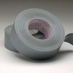 3M - 50m x 48mm x 9 mil Black Polyethylene Cloth Duct Tape - Exact Industrial Supply