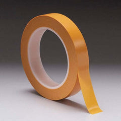 3M - 1" Wide x 36 Yd Long x 5.3 mil Orange Vinyl Masking Tape - Exact Industrial Supply