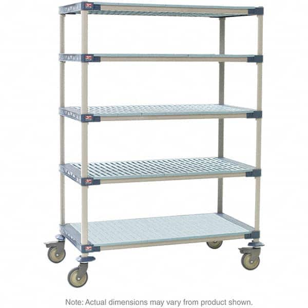 Metro - Plastic Shelving Type: Structural Plastic Open Shelving Shelf Capacity (Lb.): 750 - Exact Industrial Supply