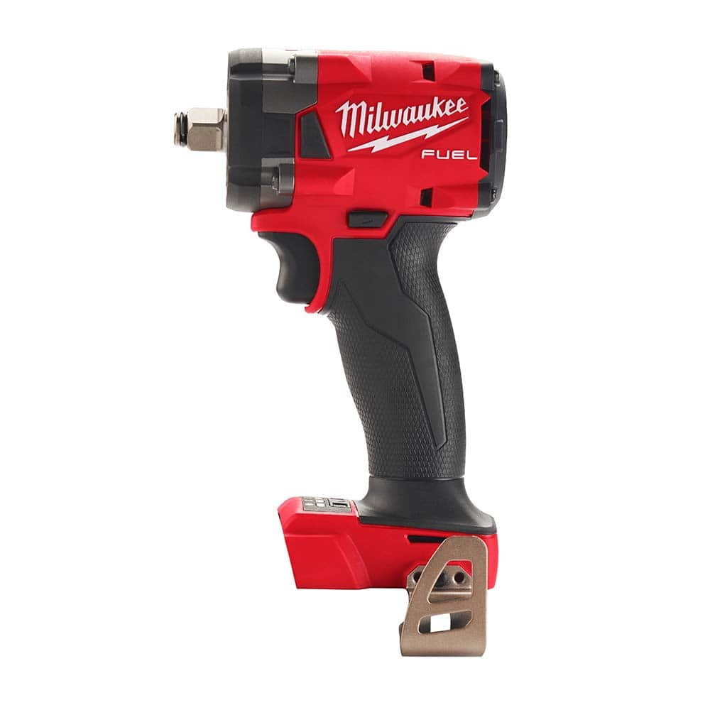 Milwaukee Tool - Cordless Impact Wrenches & Ratchets Voltage: 18.00 Drive Size (Inch): 1/2 - Exact Industrial Supply