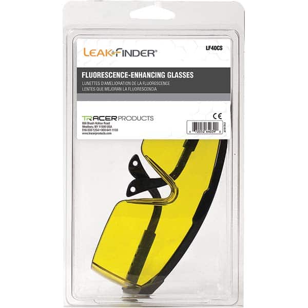 Leak Finder - Automotive Leak Detection Accessories Type: Fluorescence-Enhancing Glasses For Use With: TracerLine Leak Detection Lamps - Exact Industrial Supply