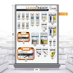 Leak Finder - Automotive Leak Detection Kits Type: Complete Leak Detection Kit Applications: A/C Systems - Exact Industrial Supply