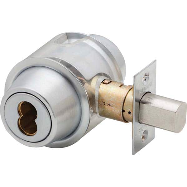 Falcon - Deadbolts Type: Single Cylinder Lock Type: Single Cylinder - Exact Industrial Supply