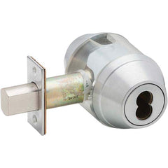 Schlage - Deadbolts Type: Double Cylinder Door Thickness Range: 1-5/8-2 - Exact Industrial Supply