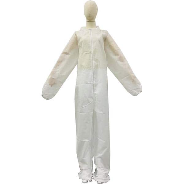 PRO-SAFE - Disposable & Chemical Resistant Coveralls Garment Style: Coverall Garment Type: General Purpose - Exact Industrial Supply