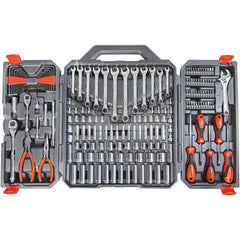 Crescent - 180 Piece 1/4, 3/8" Drive Mechanic's Tool Set - Exact Industrial Supply