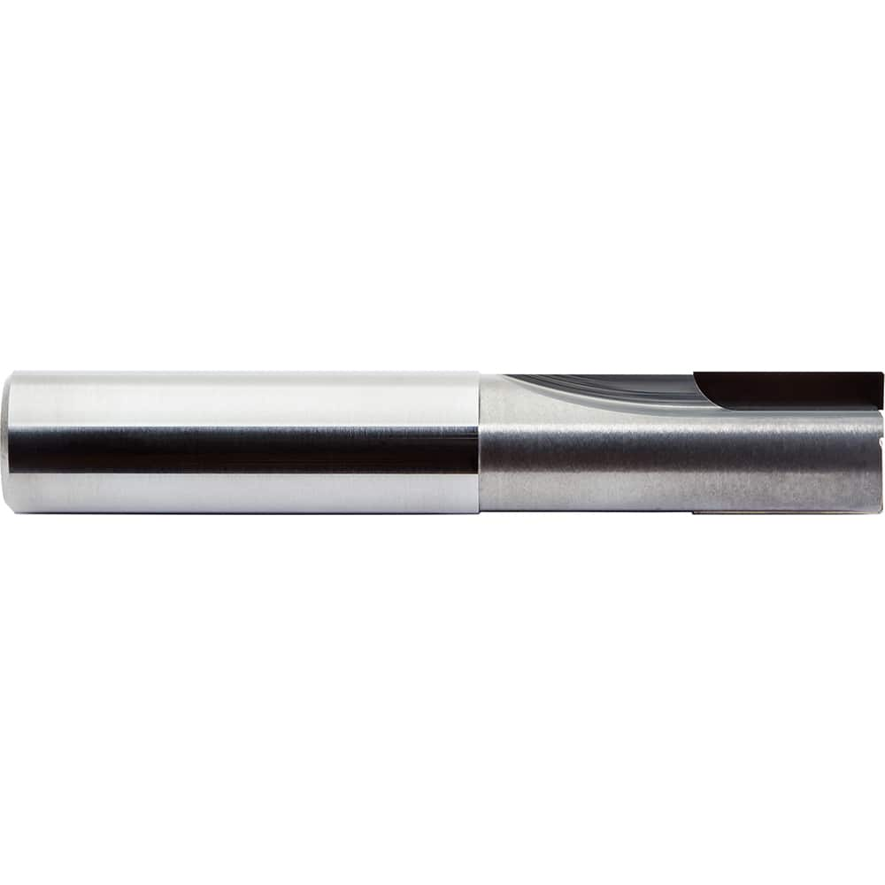 M.A. Ford - Corner Radius & Corner Chamfer End Mills; Mill Diameter (mm): 16.00 ; Mill Diameter (Decimal Inch): 0.6299 ; End Type: Corner Chamfer ; Chamfer Width (Decimal Inch): 0.2500 ; Number of Flutes: 2 ; Material: PCD - Exact Industrial Supply