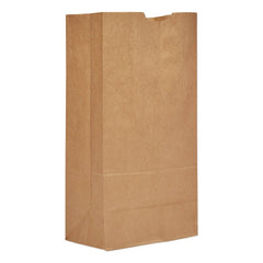 GEN - Paper Bags; Type: Grocery Bag ; Color: Kraft ; Size: 8-1/4 x 5-15/16 x 16-1/8 ; Material: Paper - Exact Industrial Supply