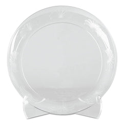 WNA - Paper & Plastic Cups, Plates, Bowls & Utensils; Breakroom Accessory Type: Plates ; Breakroom Accessory Description: Dinnerware-Plate; Plastic ; Color: Clear - Exact Industrial Supply