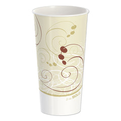 DART - Paper & Plastic Cups, Plates, Bowls & Utensils; Breakroom Accessory Type: Paper Cups ; Breakroom Accessory Description: Cups-Cold Drink; Paper ; Color: Multicolored - Exact Industrial Supply