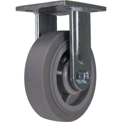 Vestil - Standard Casters; Mount: With Holes ; Style: Rigid ; Wheel Diameter: 6 (Inch); Wheel Width: 2 (Inch); Overall Height (Inch): 7-1/2 ; Load Capacity (Lb.): 600.000 - Exact Industrial Supply