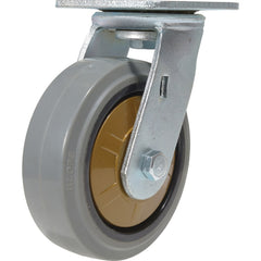 Vestil - Standard Casters; Mount: With Holes ; Style: Swivel ; Wheel Diameter: 6 (Inch); Wheel Width: 2 (Inch); Overall Height (Inch): 7-1/2 ; Load Capacity (Lb.): 771.000 - Exact Industrial Supply