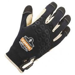 710LTR XL BLK HD LEATHER-REIN GLOVES - Exact Industrial Supply