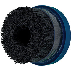 PFERD - Disc Brushes; Outside Diameter (Inch): 3 ; Grit: 80 ; Abrasive Material: Ceramic Oxide ; Brush Type: Crimped ; Connector Type: Arbor ; Arbor Hole Size (Inch): 7/8 - Exact Industrial Supply