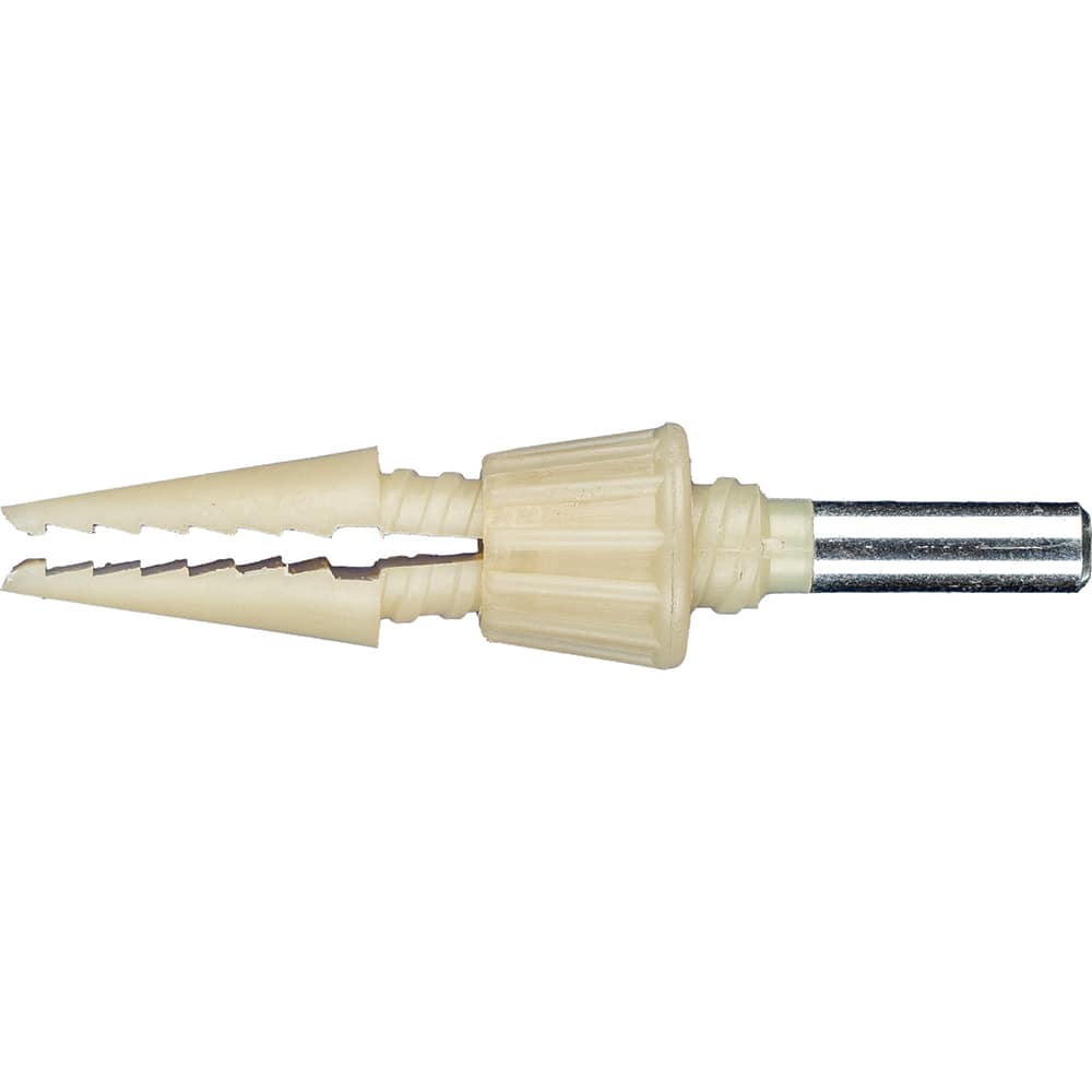 PFERD - Motor Arbors & Adapters; Hardware Type: Mandrel ; Maximum Wheel Width (Inch): 1 ; Overall Length (Inch): 7/8 ; Shank Size Compatibility (Inch): 1/4 ; External Thread Size: 1/4 to 1 ; Overall Diameter (Inch): 1/4 - Exact Industrial Supply