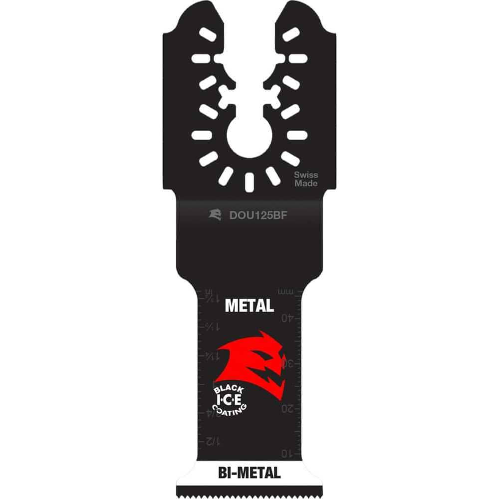 Freud - Rotary & Multi-Tool Accessories; Accessory Type: Oscillating Blade ; For Use With: Multi-Tools ; Cutting Diameter (Inch): 1.25 ; Head Material: Bi-Metal - Exact Industrial Supply